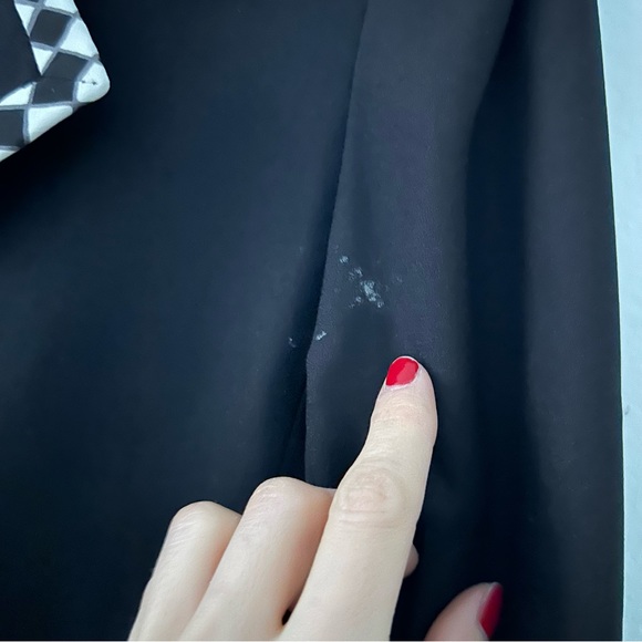 CAPRICCIO Red Black Vintage Blazer sz8 - Picture 8 of 8